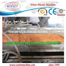 NOUVELLE technologie de WPC PVC plancher decking machines de profil